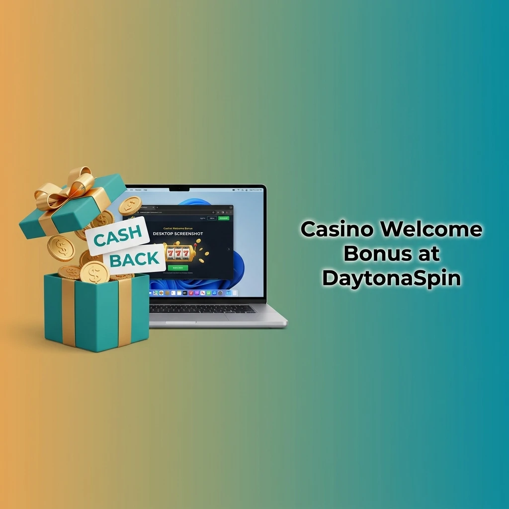 DaytonaSpin casino welcome bonus offering 255% deposit match up to £1,500 plus 100 free spins for UK players