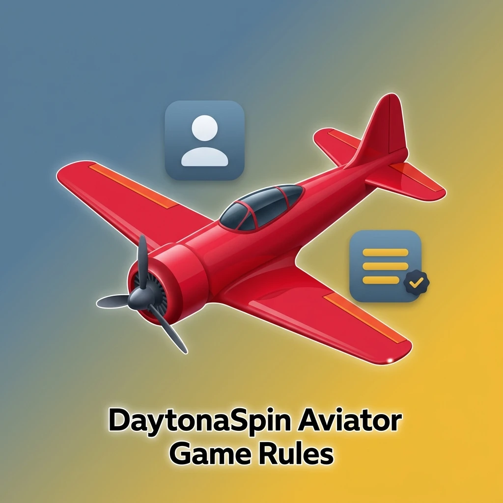 Aviator game rules on DaytonaSpin showing multiplier mechanics, cash-out features, betting limits and provably fair gameplay