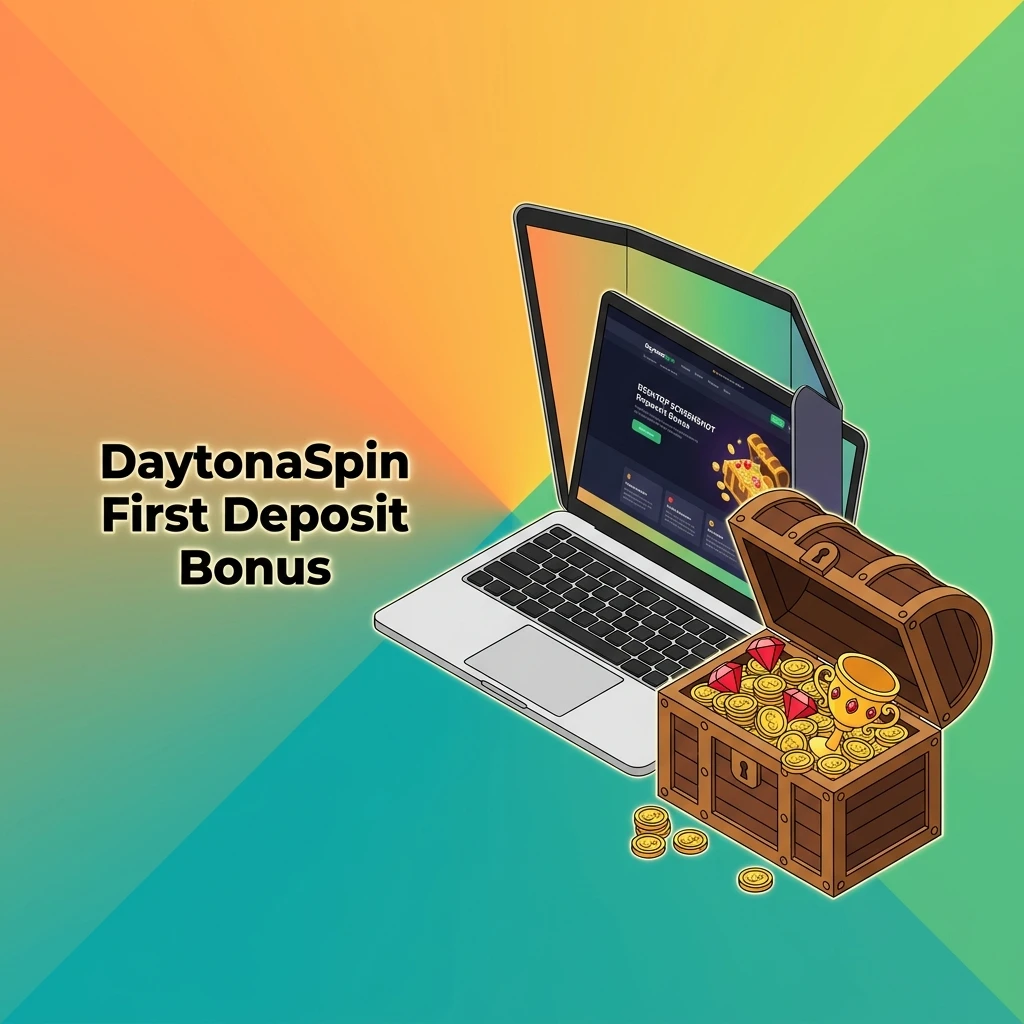 DaytonaSpin first deposit bonus offering 255% up to £1,500 plus 100 free spins for new UK players