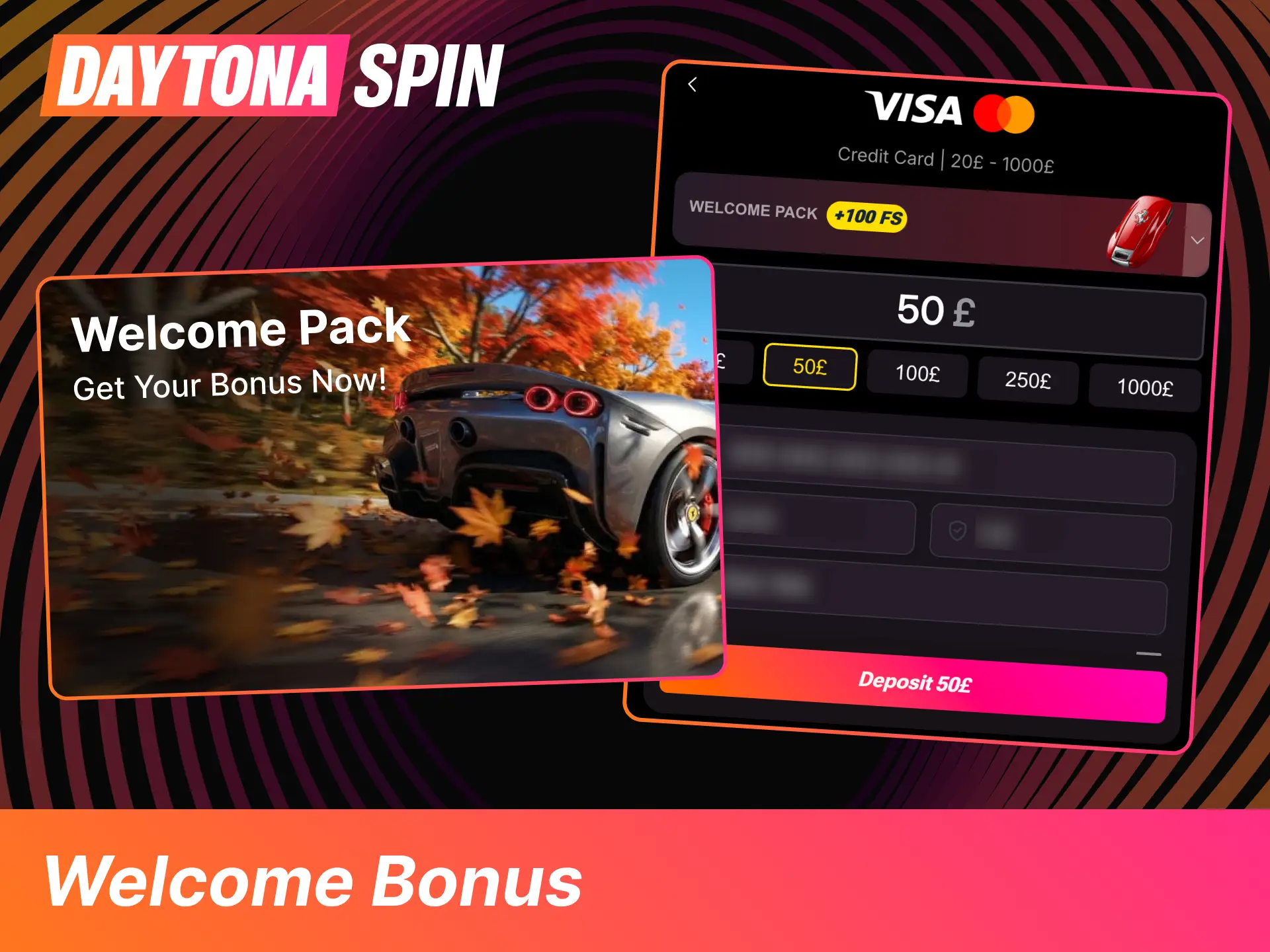 Unlock your DaytonaSpin welcome offer today, make your first deposit, and play eligible slots with extra funds.