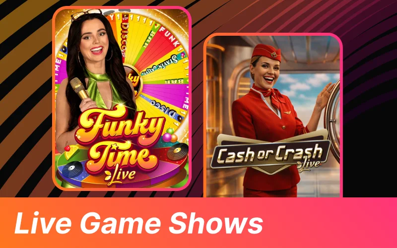 Play Live Game Shows at DaytonaSpin today, interact with live presenters, and unlock massive multiplier payouts.