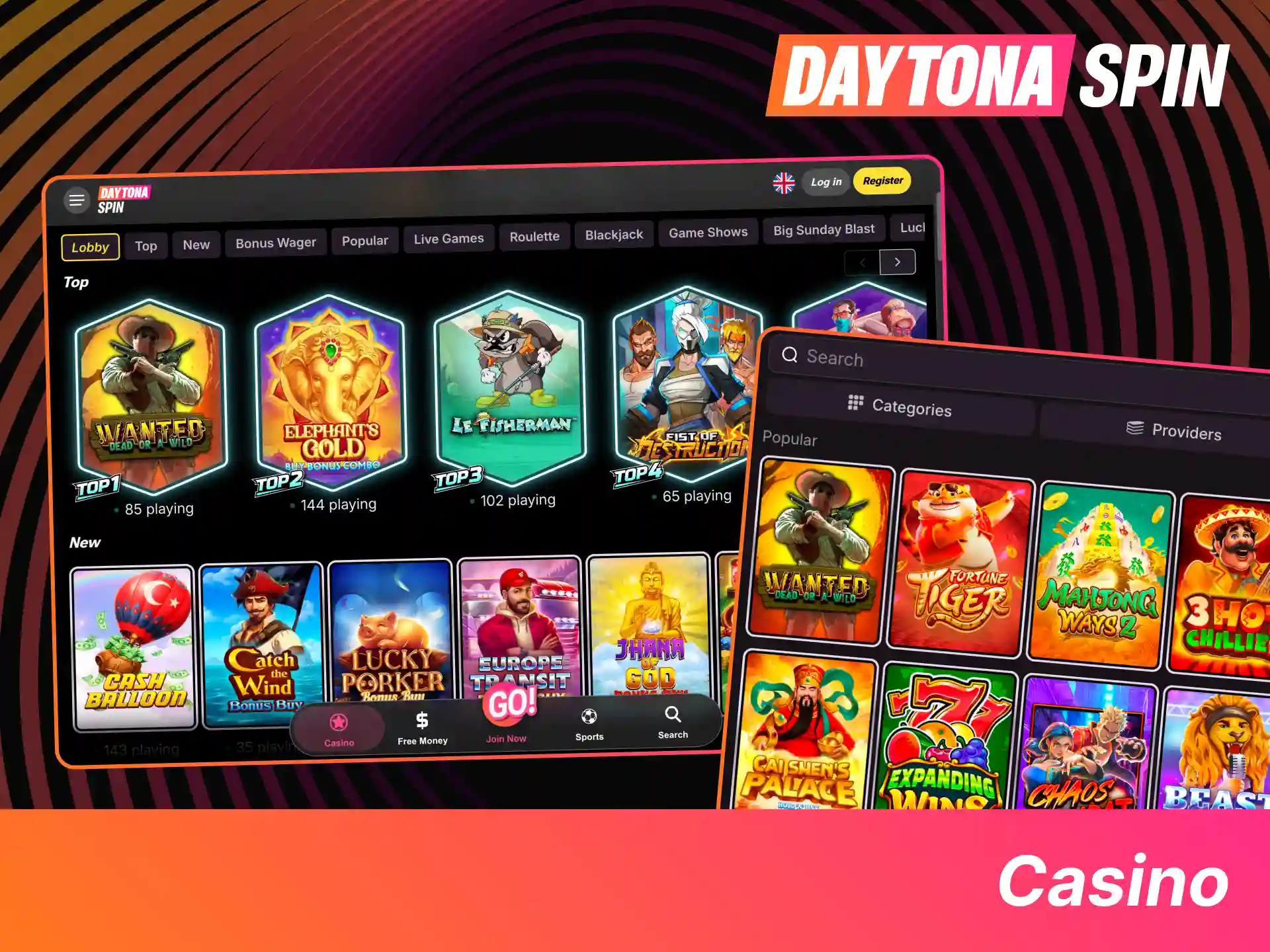 Explore the DaytonaSpin Casino platform today, use advanced filters to sort top slots, and play games from leading software providers.