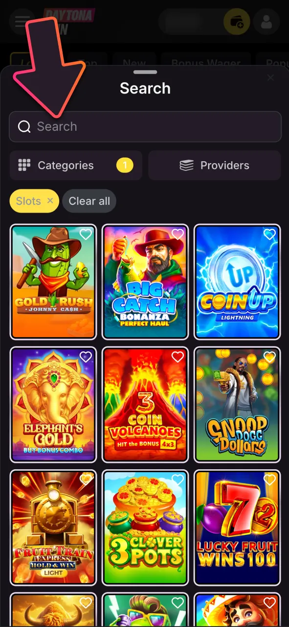 Find your favourite slot at DaytonaSpin today, use filters by theme or volatility, and start spinning instantly.